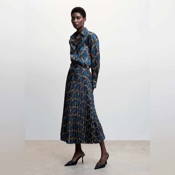 NWOT Mango Midi Skirt - Picture 3 of 11